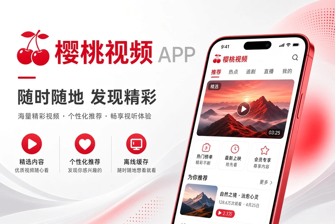 樱桃视频APP移动浏览视觉